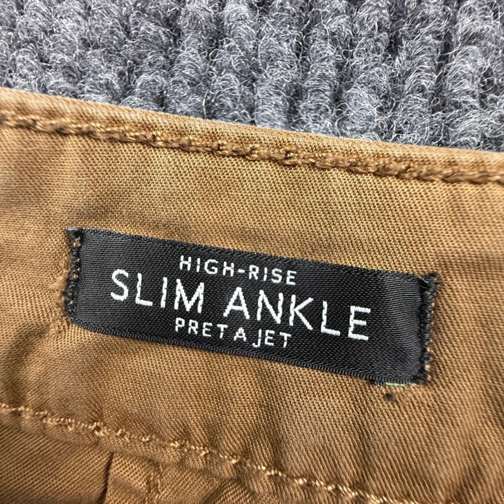 White House Black Market Slim Ankle Pret A Jet High Rise Utility Pants Size 6 - Picture 4 of 13